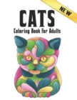 Image for Cats New Coloring Book for Adults : Coloring Book Adults 50 One Sided Cat Designs Coloring Book Cats 100 Page Stress Relieving Coloring Book Cats Designs for Stress Relief and Relaxation Amazing Gift 