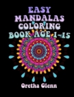 Image for Easy Mandalas Coloring Book Age 1-15