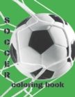 Image for soccer coloring book : who love to be athletic and play sports. Children can have so much fun coloring these soccer pages with a variety of images to choose from and color on such as soccer balls, goa