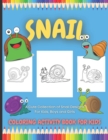 Image for Snail Coloring Activity Book For Kids