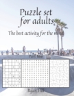 Image for Puzzle set for adults : The best activity for the mind Part 6