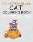 Image for Halloween Black cat Coloring Book For Toddlers