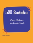Image for 500 Sudoku Facile Moyen Difficile