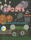 Image for Sports coloring book for toddler