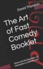Image for The Art of Fast Comedy Booklet