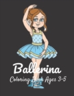 Image for Ballerina Coloring Book Ages 3-5