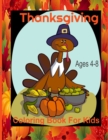 Image for Thanksgiving Coloring Book : For Toddler &amp; Kids