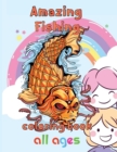 Image for Amazing Fishing Coloring Book All ages