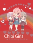 Image for chibi girls coloring book for teens