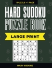 Image for Hard Sudoku Puzzle Book Large Print 1 Puzzle - 1 Page