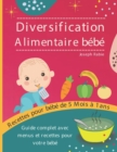 Image for Diversification Alimentaire De Bebe : Guide complet avec menus et recettes pour votre bebe
