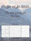 Image for Puzzle set for adults : The best activity for the mind Part 3