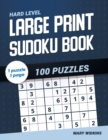 Image for Large Print Sudoku Book Hard Level 100 Puzzles