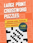 Image for Medium Level Large Print Crossword Puzzles With Answers