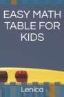 Image for Easy Math Table for Kids