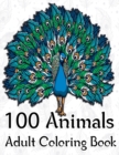 Image for 100 Animals Adult Coloring Book