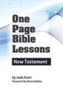 Image for One Page Bible Lessons : New Testament