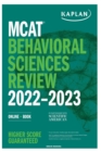 Image for MCAT 2022-2023 : Behavioural Sciences Review