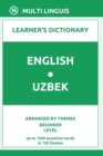 Image for English-Uzbek Learner&#39;s Dictionary (Arranged by Themes, Beginner Level)