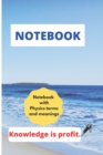 Image for Notebook for college with Physics terms and meanings