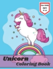 Image for unicorn coloring book for kids ages 4-8