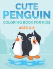 Image for Cute Penguin Coloring Book For Kids ages 4-8