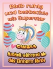 Image for Bleib ruhig und beobachte wie Superstar Cinzia funkelt wahrend sie das Einhorn farbt