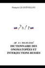 Image for Dictionnaire des onomatopees et interjections russes