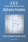 Image for Shikaku Puzzles - 200 Easy to Normal Puzzles 12x12 vol.13