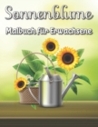 Image for Sonnenblume Malbuch fur Erwachsene : Blumen und Blumen Malvorlagen