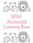 Image for Wild Animals Coloring Book 8.5x11 36 Pages