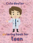 Image for cute doctor coloring book for teen