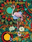 Image for Love Flamingos coloring book boys