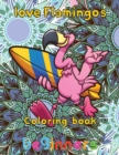 Image for Love Flamingos coloring book beginners