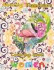 Image for Amazing Flamingos Coloring Book women : 8.5&#39;&#39;x11&#39;&#39;/Flamingo coloring book