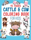 Image for Cattle &amp; Cow Coloring Book For Kids