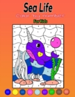 Image for sea life color by number for kids