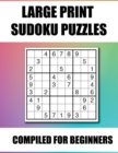 Image for Large Print Sudoku for Beginners (EASY)