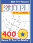 Image for Classic Sudoku Challenge 400 Sudoku Puzzles Hours Of Fun For Adults 200 Easy + 200 Medium Best New Puzzles! 1/2021