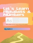 Image for Let`s learn : Alphabets &amp; Numbers: Small Font Size Edition