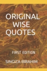Image for Original Wise Quotes