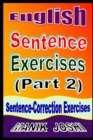 Image for English Sentence Exercises (Part 2) : Sentence Correction Exercises