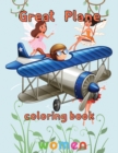 Image for Great Plane Coloring Book women