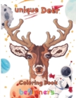 Image for Unique Deer Coloring book beginners : 8.5&#39;&#39;x11&#39;&#39;/ Deer Coloring Book