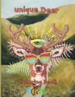 Image for Unique Deer Coloring book girls : 8.5&#39;&#39;x11&#39;&#39;/ Deer Coloring Book
