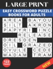 Image for Large Print Easy Crossword Puzzle Book For Adults : Easy to Read Crossword Puzzles for Adults / Medium Level Crossword Puzzles for Seniors