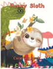 Image for funny Sloth Coloring book children