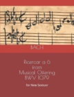 Image for Ricercar a 6 from Musical Offering BWV 1079 : For New Sextuor