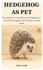 Image for Hedgehog As Pet