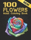 Image for Flowers Adults Coloring Book : Stress Relieving Large Print Coloring Book Adult with Flower Collection Bouquets, Wreaths, Swirls, Patterns, Decorations, Inspirational Flowers Designs 100 page 8.5 x 11